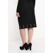 Юбка PENCIL SKIRT WITH EYELETS Lost Ink Curve модель LO030EWLPA30