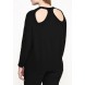 Джемпер JUMPER WITH OPEN BACK Lost Ink Curve артикул LO030EWLQM47