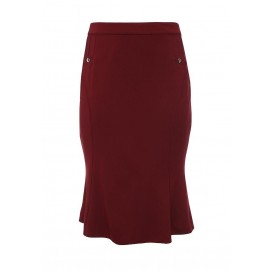 Юбка FLUTED HEM SKIRT WITH BUTTONS Lost Ink Curve