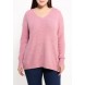 Джемпер JUMPER WITH V NECK Lost Ink Curve модель LO030EWNGB31