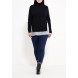 Свитер 2IN 1 JUMPER WITH STRIPE Lost Ink Curve модель LO030EWNIS47 cо скидкой