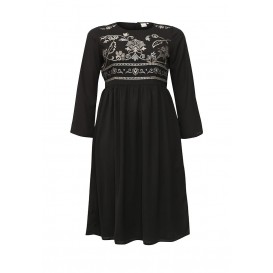 Платье EMBROIDERED TOP DRESS Lost Ink Curve