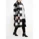 Пальто BELTED COAT IN CHECK Lost Ink Curve модель LO030EWNMH60 фото товара