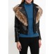 Куртка кожаная River Island артикул RI004EWKVY50 купить cо скидкой