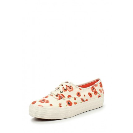 Кеды TRIPLE POPPY Keds артикул KE131AWIHY89 купить cо скидкой