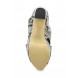 Сабо Cross Over Mule Heeled Sandal Snake LOST INK модель LO019AWDTR02 купить cо скидкой