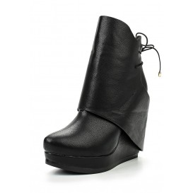 Ботильоны STUD BACK WEDGE ANKLE BOOT BLACK LOST INK