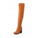 Ботфорты LASSIE SUEDE HEELED OVER THE KNEE BOOT LOST INK модель LO019AWFFL55 cо скидкой