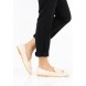 Лоферы BERLY FRINGED FLAT LOAFER - NUDE PATENT LOST INK модель LO019AWGBF06 распродажа