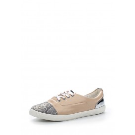 Кеды SURINA LACE UP TOE CAP PLIMSOLL - NUDE/SNAKE LOST INK