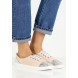 Кеды SURINA LACE UP TOE CAP PLIMSOLL - NUDE/SNAKE LOST INK модель LO019AWGFV85