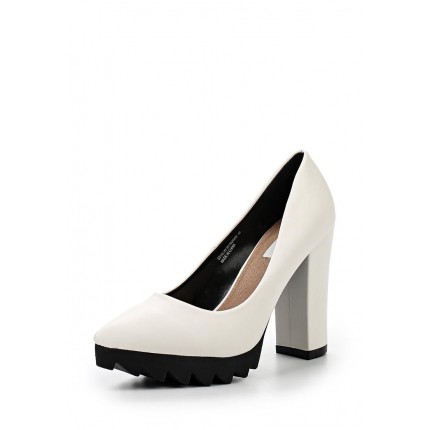 Туфли CLARICE CLEATED HEELED SHOE WHITE LOST INK модель LO019AWGIS87 распродажа