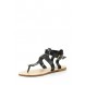 Сандалии NIA TOE POST SANDAL BLACK LOST INK артикул LO019AWGIS92 распродажа