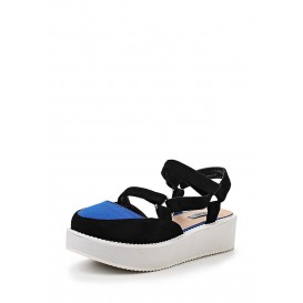 Сандалии SOPHIE SPORTY METAL DETAIL FLAT SANDAL COBALT LOST INK