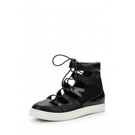 Кроссовки STARRY LACE UP CUT OUT HI TOP - BLACK LOST INK