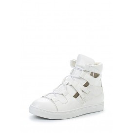 Кеды STRAYY LACE UP CUT OUT HI TOP - WHITE LOST INK модель LO019AWGIS98 cо скидкой