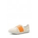 Кроссовки STARLA LACE UP ALMOND TOE PLIMSOLL - WHITE/ ORANGE LOST INK артикул LO019AWGIT19 фото товара