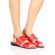 Сандалии WEDGE SPORTS FLAT SANDAL RED LOST INK артикул LO019AWGIT22 фото товара