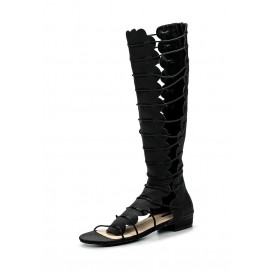 Сандалии NELIA ELASTICATED GLADIATOR BLACK LOST INK