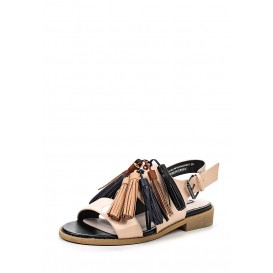 Сандалии NOOKY TASSLE FLAT SANDAL NUDE LOST INK