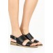 Сандалии NATURE LEATHER FLAT SANDAL LOST INK модель LO019AWGIT32