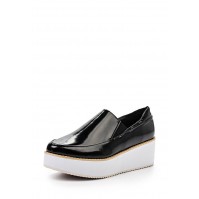 Слипоны MAYA FLATFORM SLIP ON PLIMSOLL - BLACK LOST INK