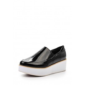 Слипоны MAYA FLATFORM SLIP ON PLIMSOLL - BLACK LOST INK