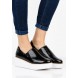 Слипоны MAYA FLATFORM SLIP ON PLIMSOLL - BLACK LOST INK модель LO019AWGIT38 фото товара