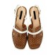 Сандалии NAMIKA SQUARE TOE FLAT SANDAL LOST INK модель LO019AWGMI22 фото товара