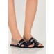 Сандалии NAMIKA SQUARE TOE FLAT SANDAL LOST INK артикул LO019AWGMI23