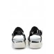 Сандалии NOVAL MONO FRINGE SANDAL BLACK & WHITE LOST INK модель LO019AWGMI64 фото товара