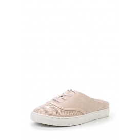 Сабо MADDIE LACE UP MULE PLIMSOLL - NUDE LOST INK