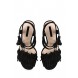 Босоножки RUFFLE FRINGE HIGH SANDAL LOST INK артикул LO019AWGOI98 фото товара