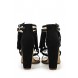 Босоножки RAISE COLOURED TASSLE TRIM BLOCK HEEL SANDAL LOST INK модель LO019AWGOJ02