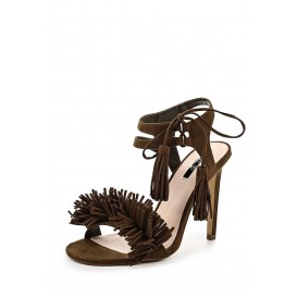 Босоножки RUFFLE FRINGE HIGH SANDAL LOST INK