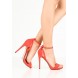 Босоножки RAULA HIGH HEEL MINIMAL SANDAL - CORAL LOST INK модель LO019AWGUA53