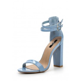 Босоножки REMI BLOCK HEEL ANKLE STRAP MINIMAL SANDAL - CORNFLOUR BLUE LOST INK