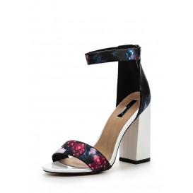 Босоножки RHYME FLARED BLOCK HEEL FLORAL SANDAL - PRINT LOST INK