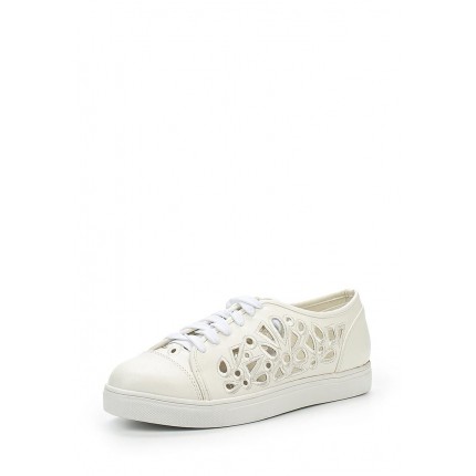 Кеды STEFFI LASER CUT PLIMSOLL- WHITE LOST INK артикул LO019AWGUA62 фото товара