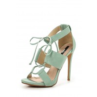 Босоножки ROISIN GHILLIE LACE HEELED SANDAL- SEA GREEN LOST INK