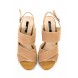 Босоножки ROMA WOODEN HEEL SANDAL- SAND LOST INK модель LO019AWGUA74