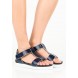 Сандалии NEYLEN SPORTY VELCRO FLAT SANDAL LOST INK артикул LO019AWGUB00 распродажа