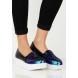 Слипоны MERMAID SEQUIN FLATFORM PLIMSOLL LOST INK артикул LO019AWGVF86