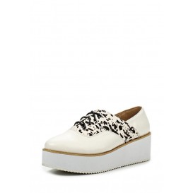 Ботинки BANE FLATFORM LEATHER PANEL LACE UP LOST INK