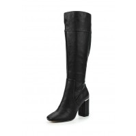 Сапоги GILLY FLARE HEEL ZIP BACK KNEE-HIGH BOOT LOST INK