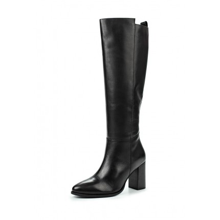 Сапоги GRASP LEATHER HIGH BLOCK HEEL BOOT LOST INK модель LO019AWKQJ37 фото товара