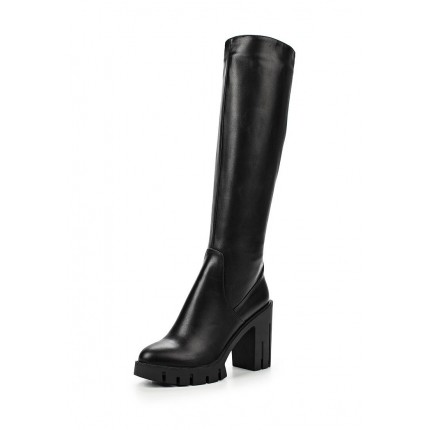 Сапоги GWEN STRETCH PU CLEATED KNEE- HIGH BOOT LOST INK артикул LO019AWKYP27 фото товара