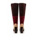 Сапоги GYPSY PATCHWORK KNEE-HIGH BOOT LOST INK артикул LO019AWKYP28