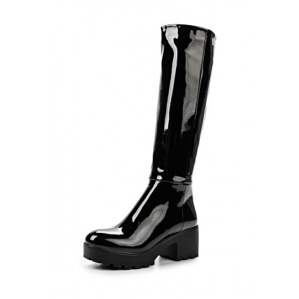 Сапоги GIA PATENT KNEE HIGH BOOT LOST INK артикул LO019AWKYP30