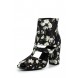 Ботильоны DENNY FLORAL BLOCK HEEL ANKLE BOOT LOST INK артикул LO019AWLQM26